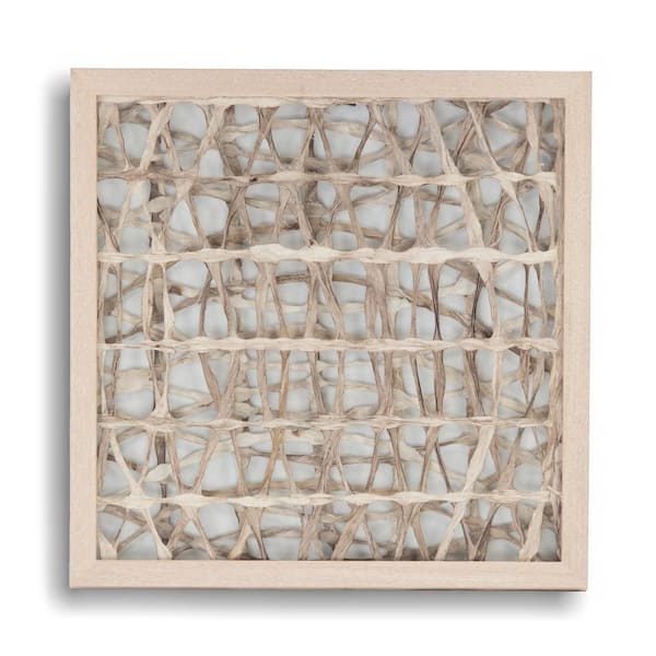 Zentique "Abstract Paper Framed Wall Art"