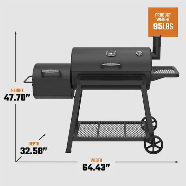 OKLAHOMA JOE'S Laredo Series 1100 Charcoal Barrel Grill 26302352