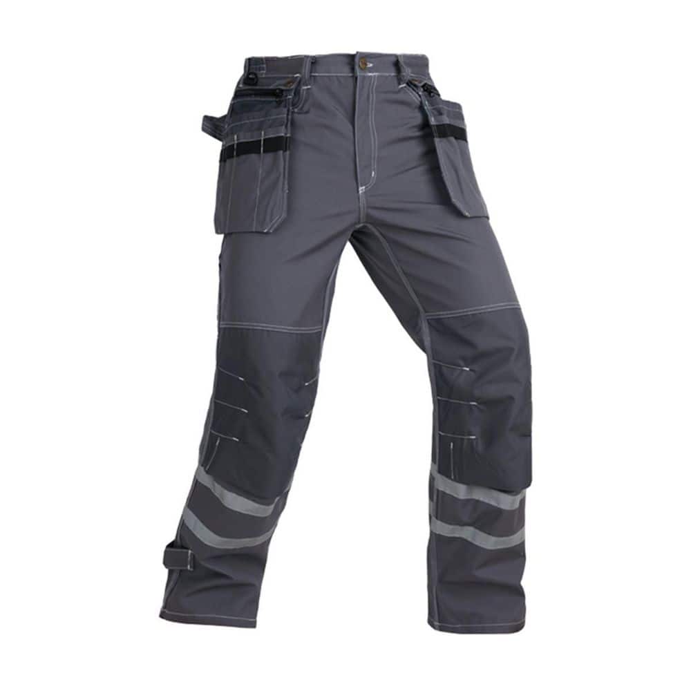 Unisex 40 in. W x 32 in. Gray Polyester/Cotton Heavy-Duty Work Pants price history on PriceWatchPro