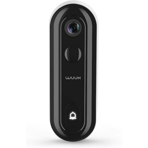 WUUK 2K Wireless Smart Doorbell Camera with Night Vision, Data Encryption and Motion Detection