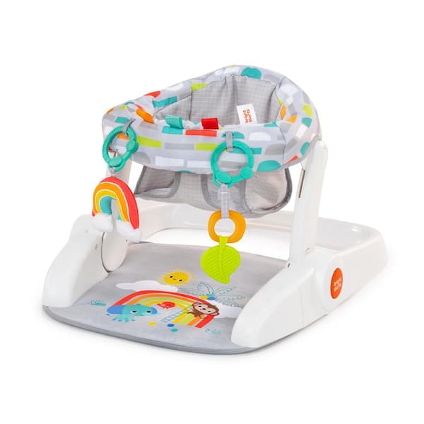 Playful Paradise Learn-to-Sit 2-Position Floor Booster Seat