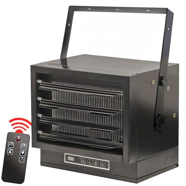 Mondawe 25,597 BTU 7500-Watt 240-Volt Ceiling/Wall Mount Electric Garage Heater with Remote Control