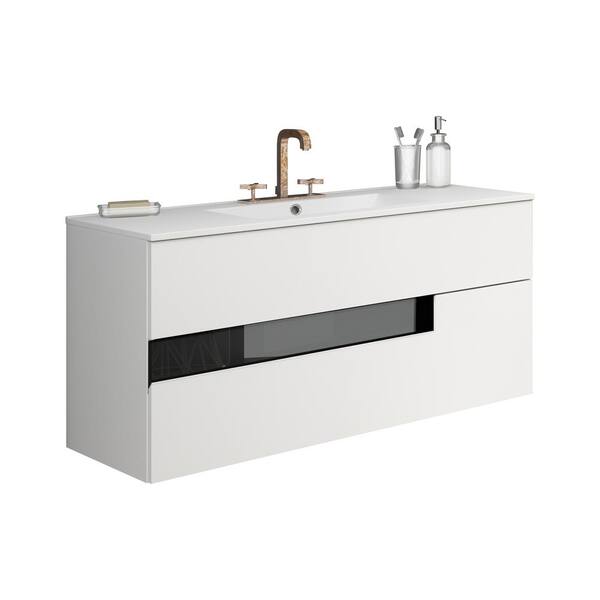 Lucena Bath Vision 24 In W X 18 D, 24 Inch Bathroom Vanity With Sink Ikea