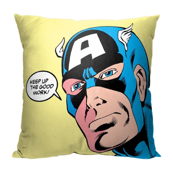 THE NORTHWEST GROUP Marvel Captain America Good Work Printed Multi ...