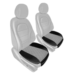 Faux Leather 21 in. x 21 in. x 1 in. Seat Cushion Pad with Front Pocket - Front Set