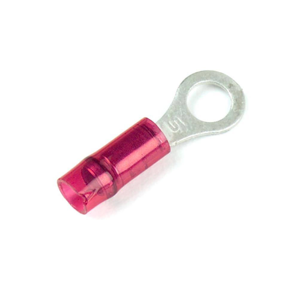Ring Terminal - Nylon, 22-16 Gauge, 1/4 in. (Pack of 15)