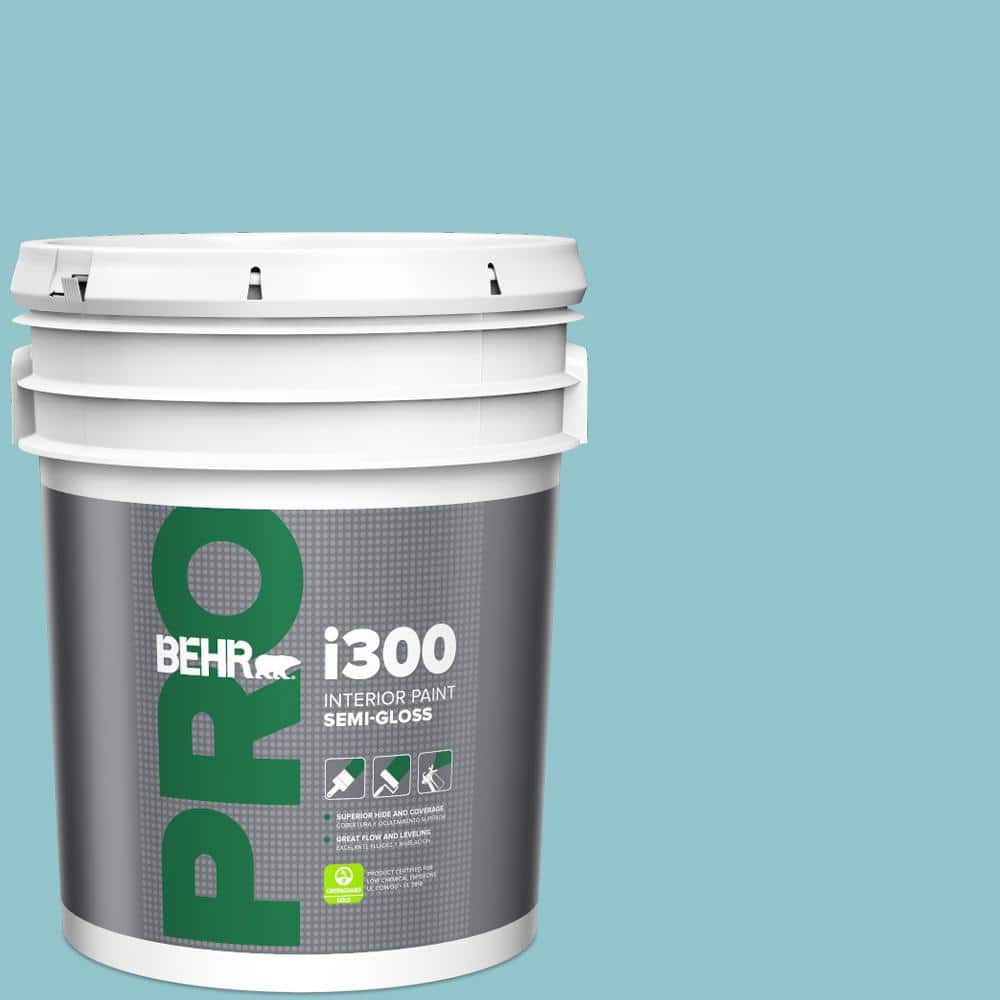 5 gal. #MQ6-32 Cosmic Blue Semi-Gloss Interior Paint price history on PriceWatchPro