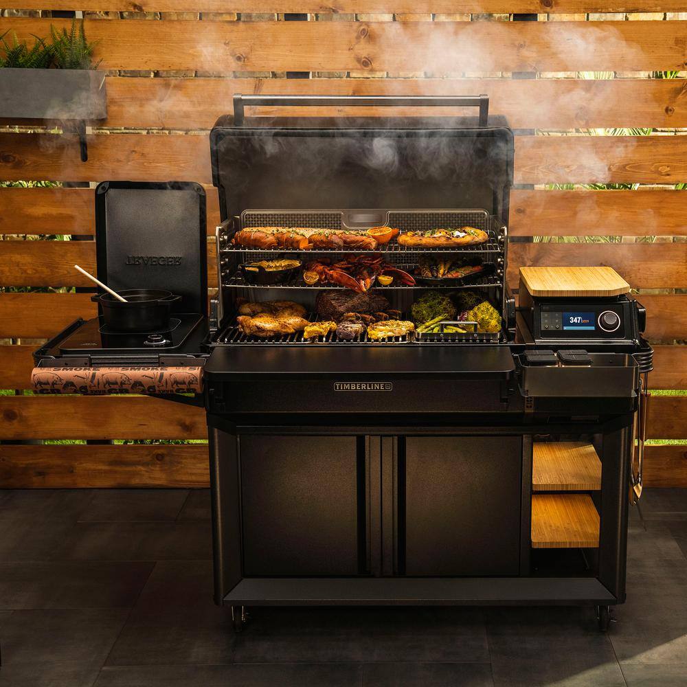 Timberline XL Wi-Fi Wood Pellet Grill - rated 4.1302 stars from 215 reviews