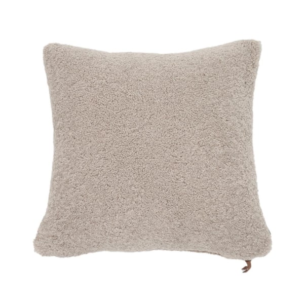 EverGrace Gray Teddy Sherpalux 20 in. x 20 in.