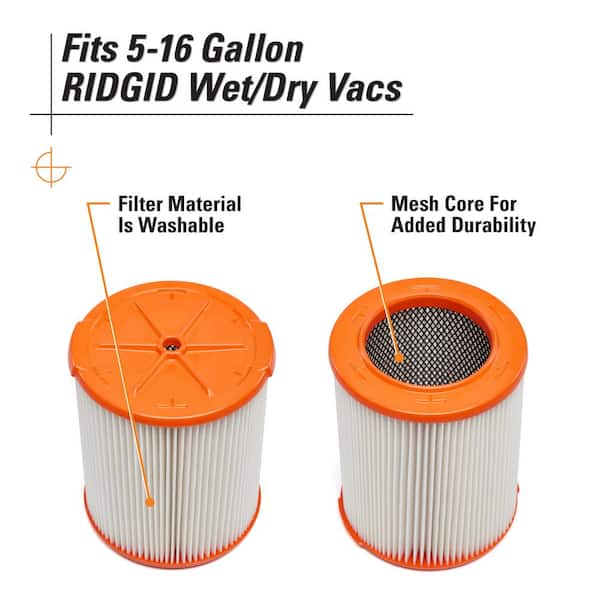  Compatible Replacement for Some Shop Vac and Ridgid