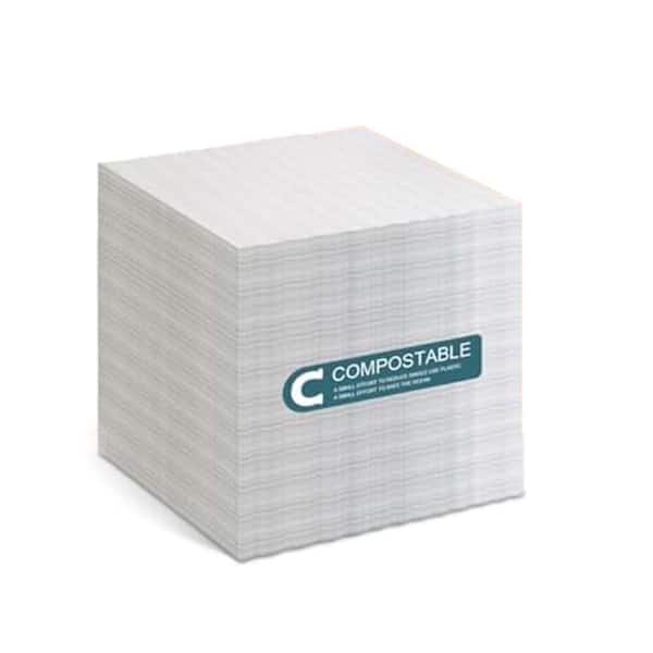 100% Compostable Packing Foam Sheets 12x12 Eco Friendly Moving Supplies Sustainable Material for Fragile Items