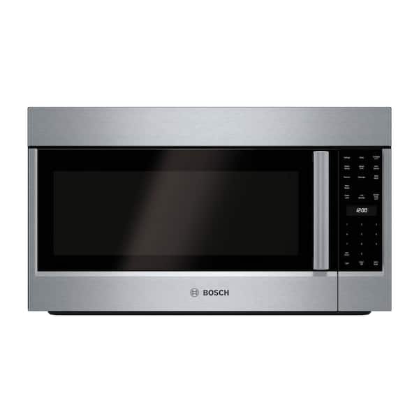 Bosch 500 Series 30 in. 2.1 cu. ft. Over the Range Microwave in Stainless Steel