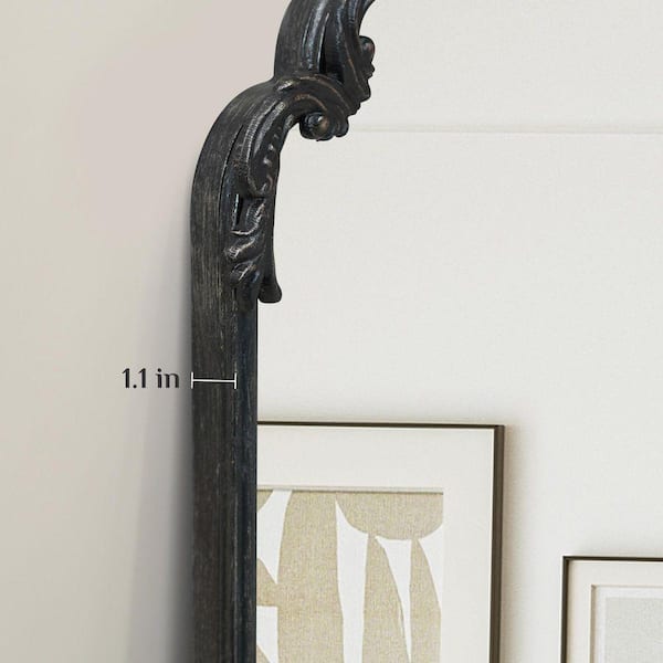 KeonJinn 22 in. H x 30 in. W Framed Rectangular Vintage Mirror