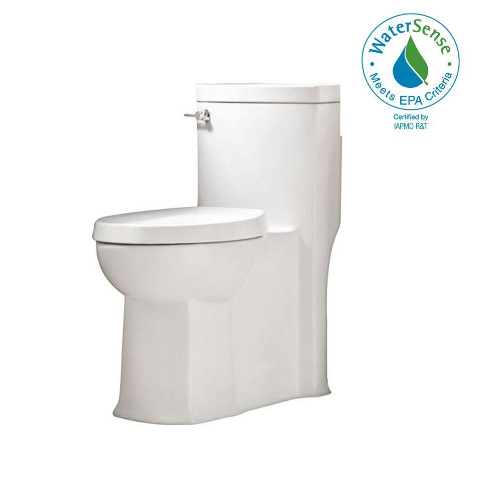 White Vitreous China High Efficiency Elongated Toilet
