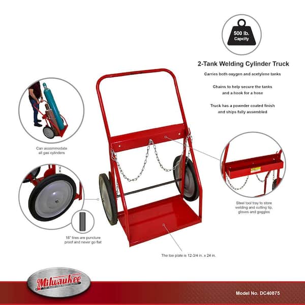 500 lb. Capacity Cylinder Truck