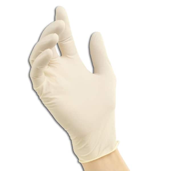 Grease Monkey Pro Cleaning Disposable Latex Gloves 1 Size (100-Count)