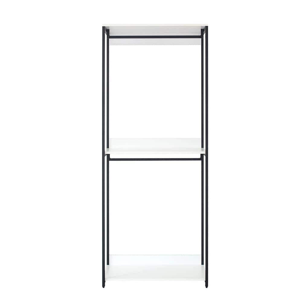 Klair Living Fiona 32 in. W White Freestanding Wood Closet