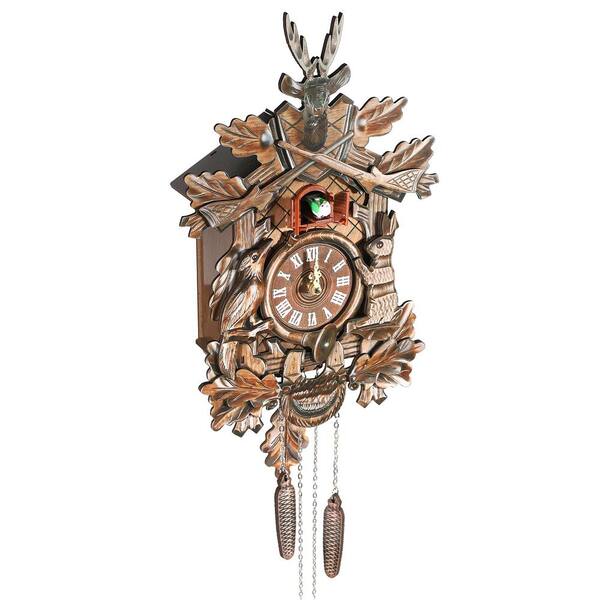 WOOD CUCKOO BIRD 3 1/2 INCHES LONG NEW CLOCK PARTS 