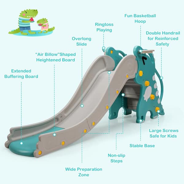 Types of Toddler Slides and Climbers