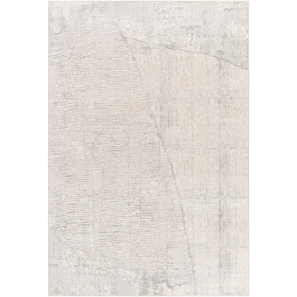 Paola Light Gray Abstract 10 ft. x 14 ft. Indoor Area Rug