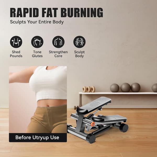 Home Exercise Equipment Yagud Mini Stair Stepper With Resistance