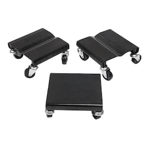 1500 lbs. Capacity Snowmobile Roller Dolly Top 3-Pack
