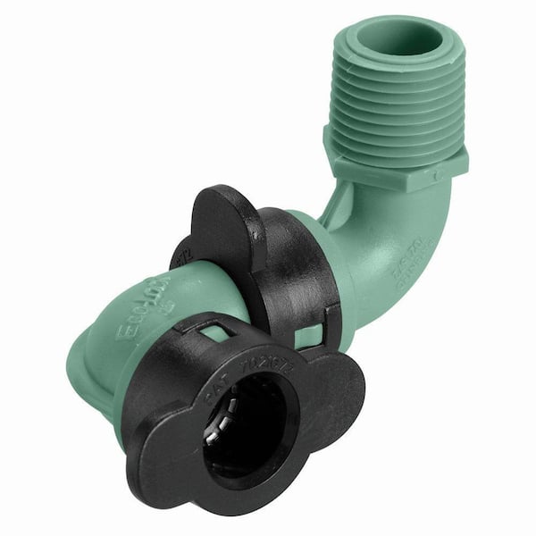 Orbit 1/2 in. x 1/2 in. MPT Eco-Lock Swing Joint