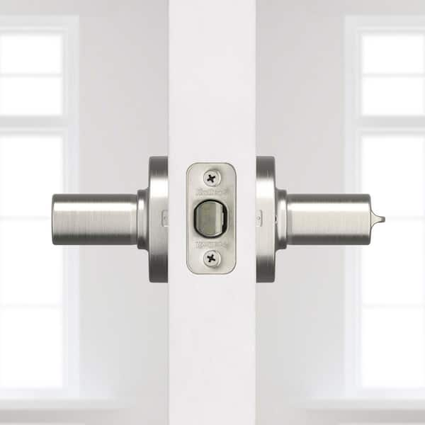 Sultan Lever Door Handle on Round Concealed Rose Satin Chrome 3689