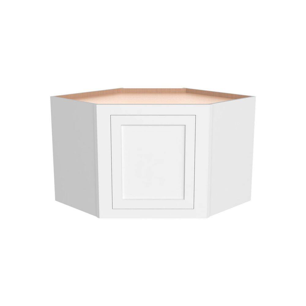 25.5 in. W x 13.5 in. D x 42 in. H RTA Standard Diagonal Corner Wall Kitchen Cabinet in Beige Full Overlay Design price history on PriceWatchPro