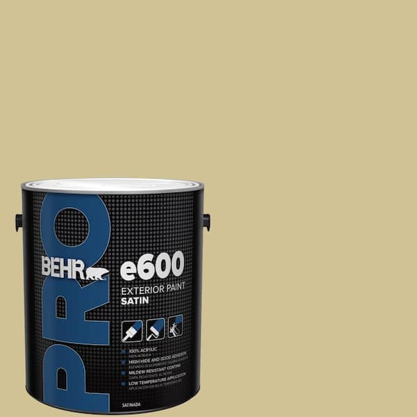 1 gal. #370F-4 Winter Mood Satin Exterior Paint