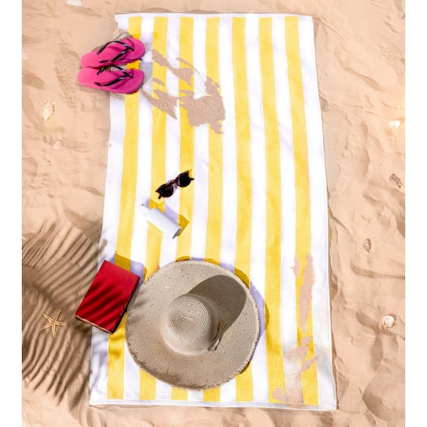 Oversized Cabana Stripe Beach Towels