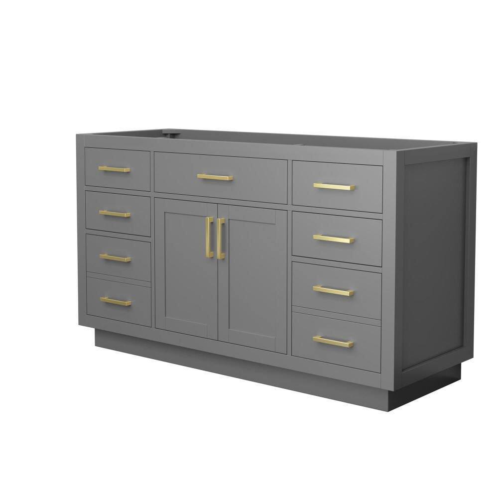 COCONUT26インチ Wyndham Collection Beckett TK 59 in. Bath Vanity Cabinet without