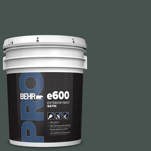 5 gal. #HDC-WR16-05 Evergreen Field Satin Exterior Paint