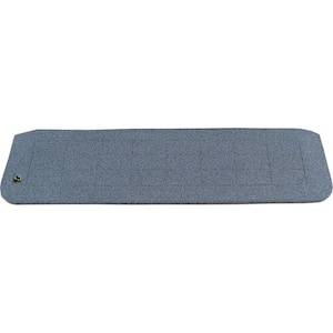1.25 in. H x 42 in. W Recycled Polymer Granite Grey Threshold Wheelchair Ramp