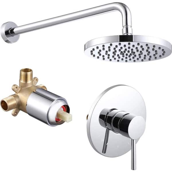 Unbranded Roxy 13.4 in. W 3 Jet Shower Tower in Polished Chrome 16GS-36171