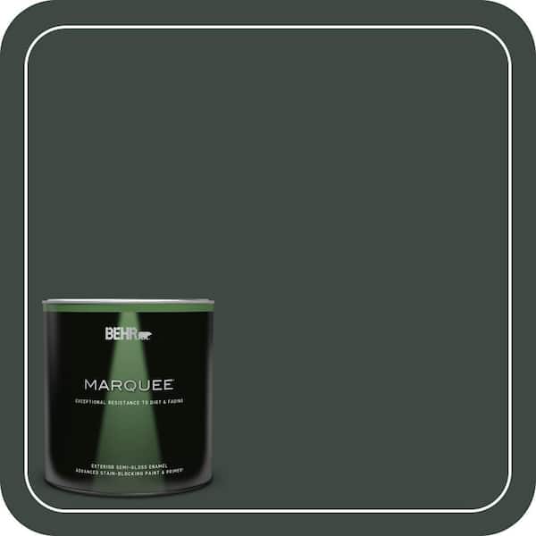 BEHR MARQUEE 1 qt. #PPF-54 Trellised Ivy Semi-Gloss Enamel Exterior Paint & Primer
