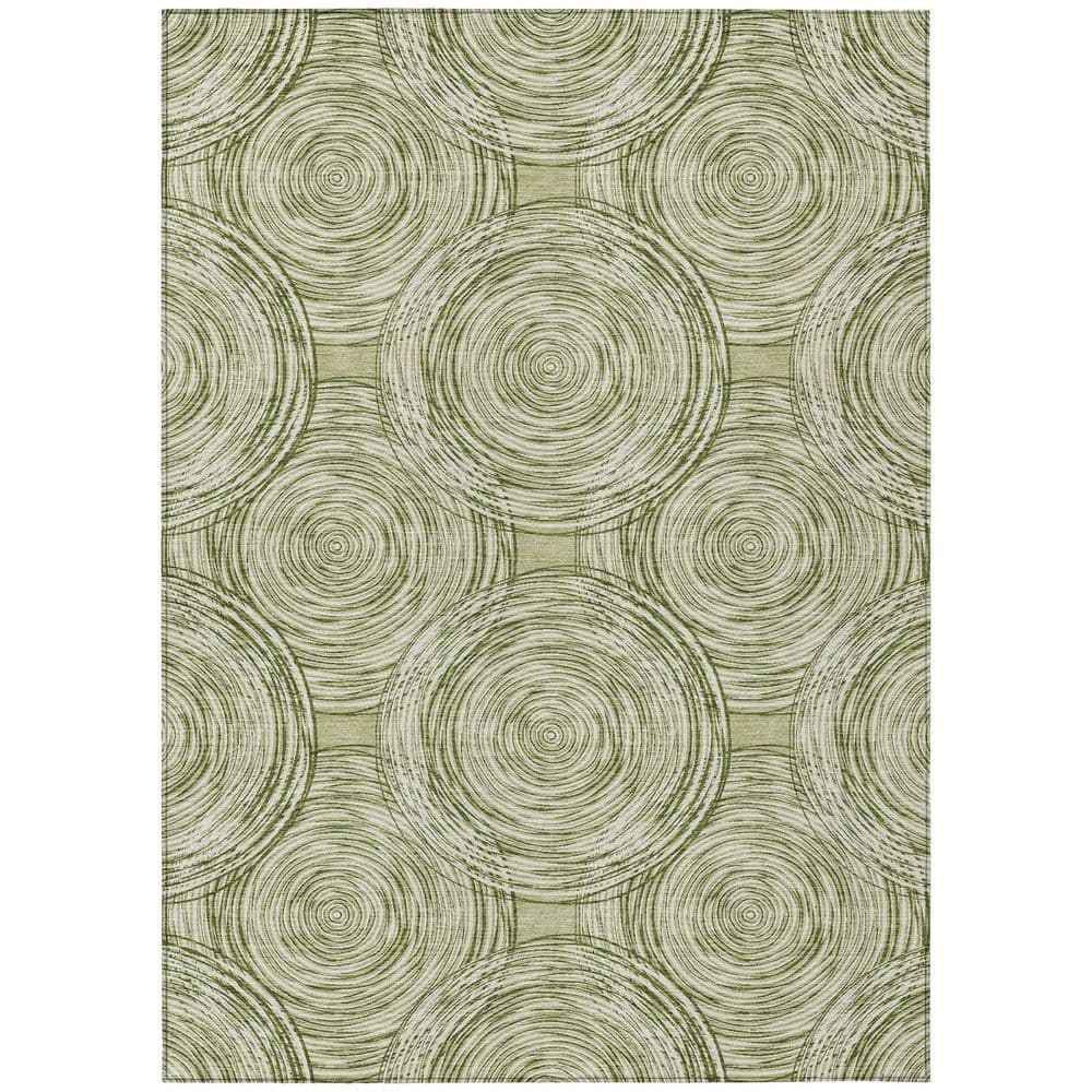 Chantille Machine Washable Indoor/Outdoor Abstract ACN2534 Aloe 3 ft. x 4 ft. Area Rug price history on PriceWatchPro