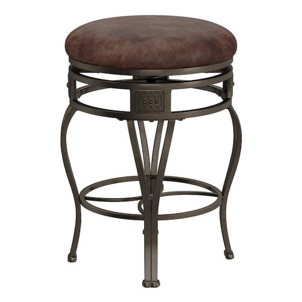 hillsdale montello backless swivel bar stool