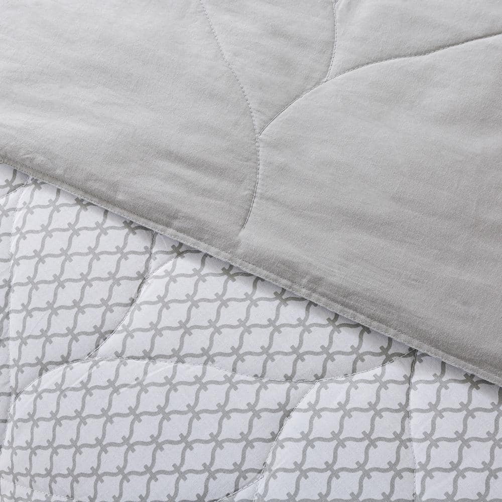 King Size Reversible Cotton Down Alternative Blanket