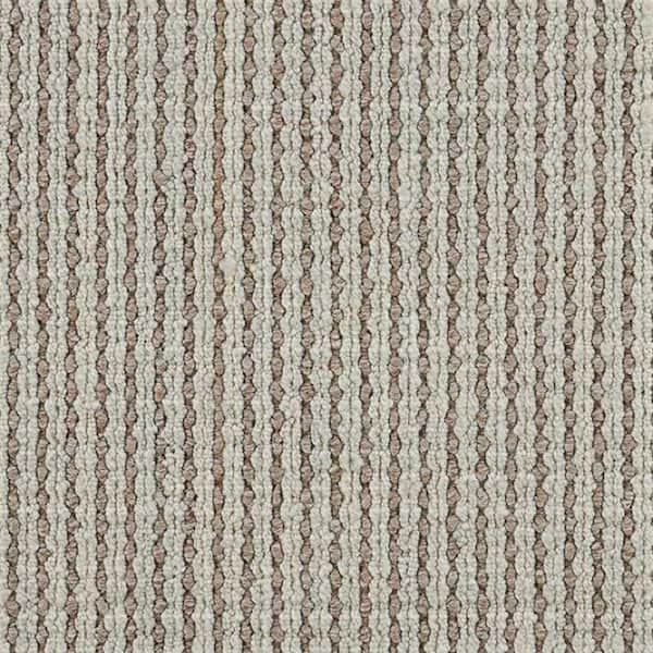 Reckless Mist Green 13.2 ft. 40 oz. Wool Pattern Installed Carpet