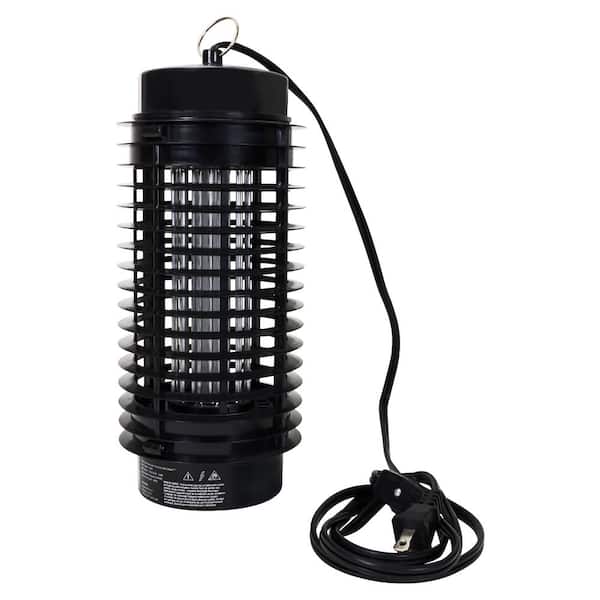 BLACK+DECKER Bug Zapper Electric Lantern with Insect Tray, Cleaning Brush,  Light Bulb & Waterproof Design for Indoor & Outdoor Flies, Gnats 