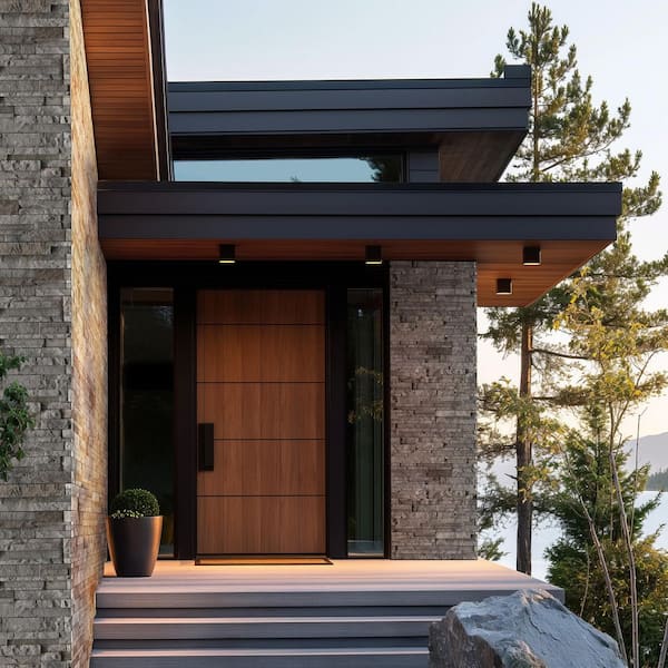 Terrana Knoxville Gray Ledger Corner 10 in. x 21 in. Concrete Wall Tile (4.5 sq. ft./Case)