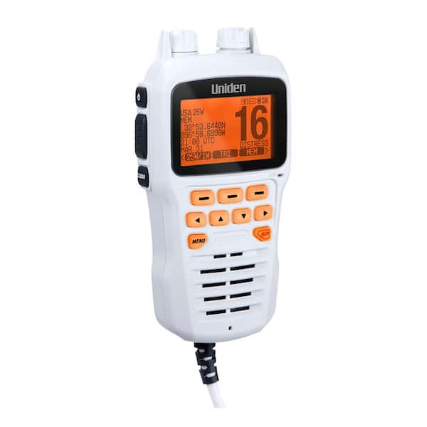 Remote Microphone for UM725-Series Marine VHF Radios in White