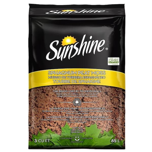 SunShine 3 cu. ft. Peat Moss