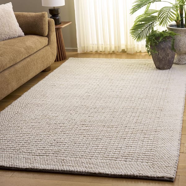 Natura 5 ft. x 8 ft. Ivory Pebble NAT433A Area Rug