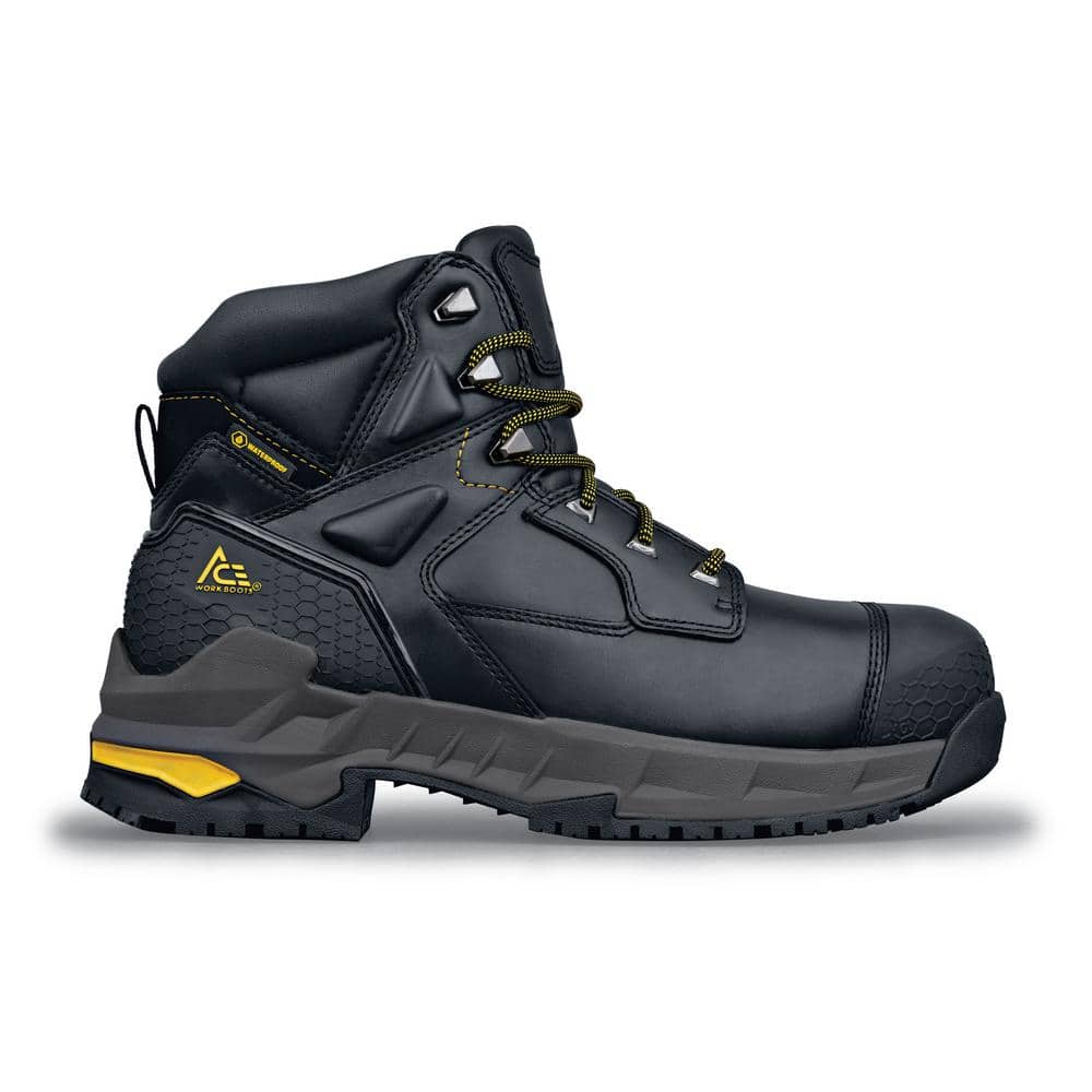 "Redrock 6M"" CT Unisex Size 11.5M Black Leather Slip-Resistant Composite Toe Work Boot" price history on PriceWatchPro