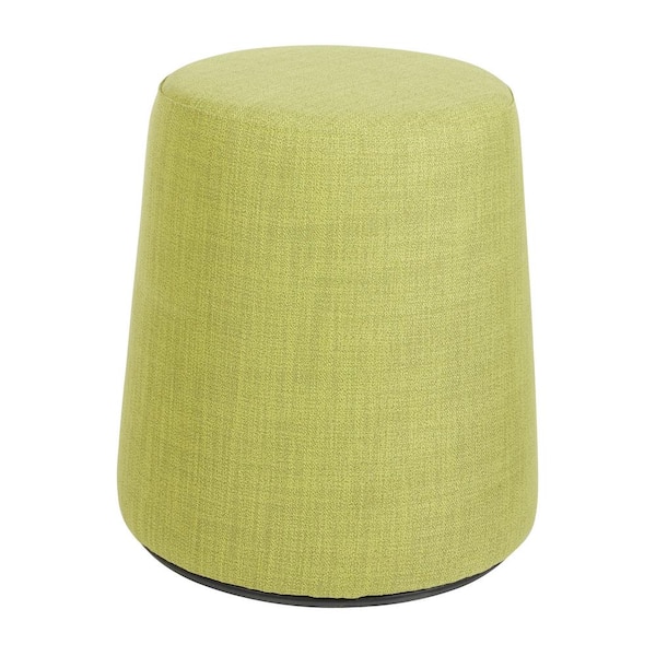 Office Star Products 19 in. Active Seat in Green Fabric with Carry Handle