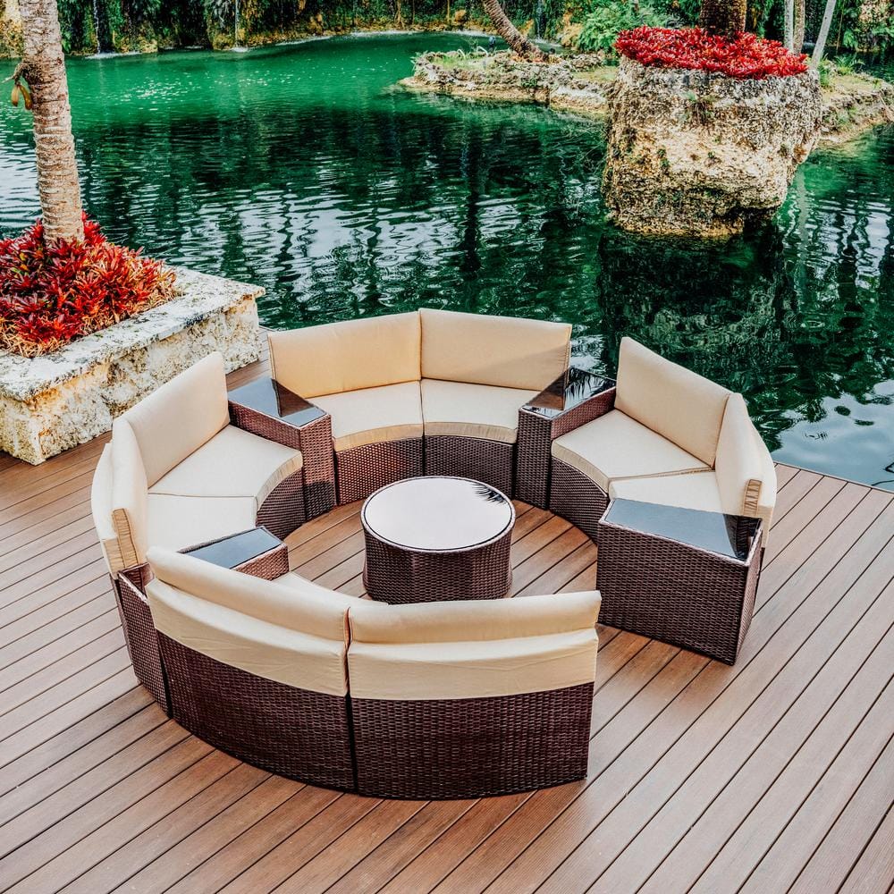 Outdoor round patio furniture sale