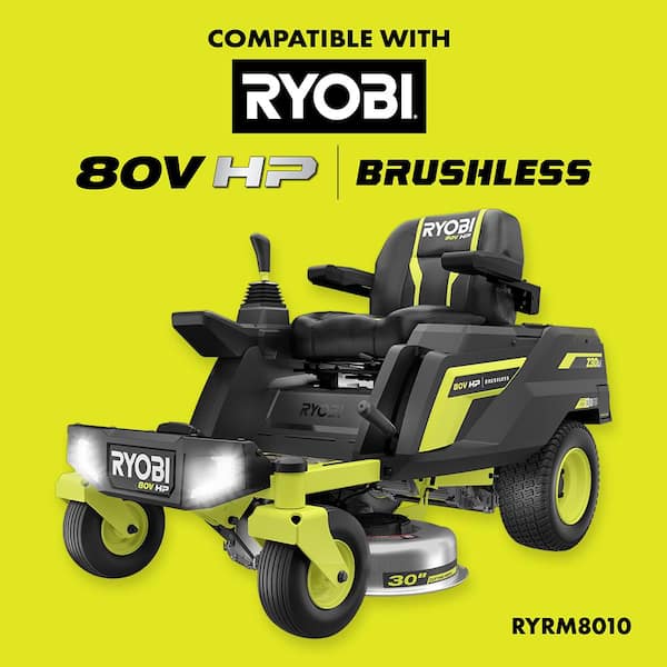 RYOBI ACRM018 Integrated Soft Top Bagger with Boost for RYOBI 80V HP 30 in. Zero Turn Mower - 3