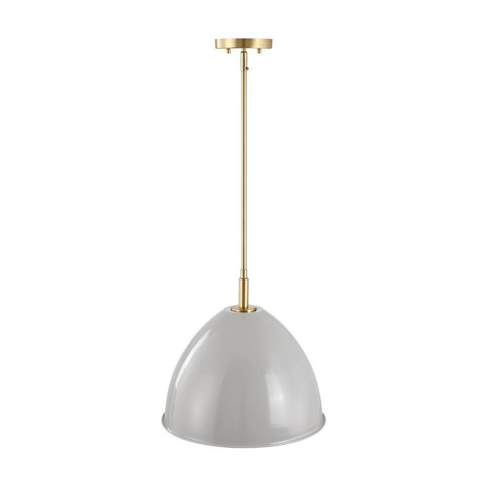 Bilba 15" Gold Modern Retro 1-Light Pendant